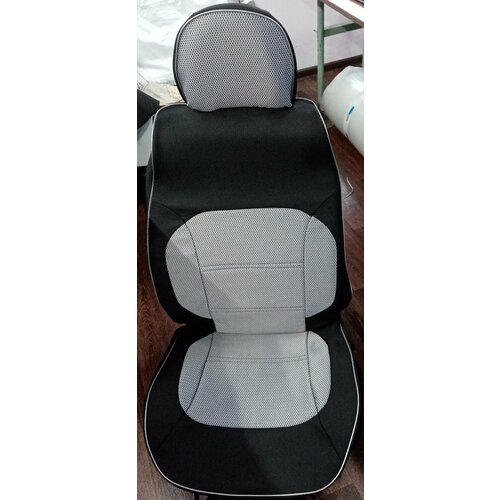 Чехлы ВАЗ 2190 Lada Granta 18-20 жаккардвелюр серые фантом 4764₽