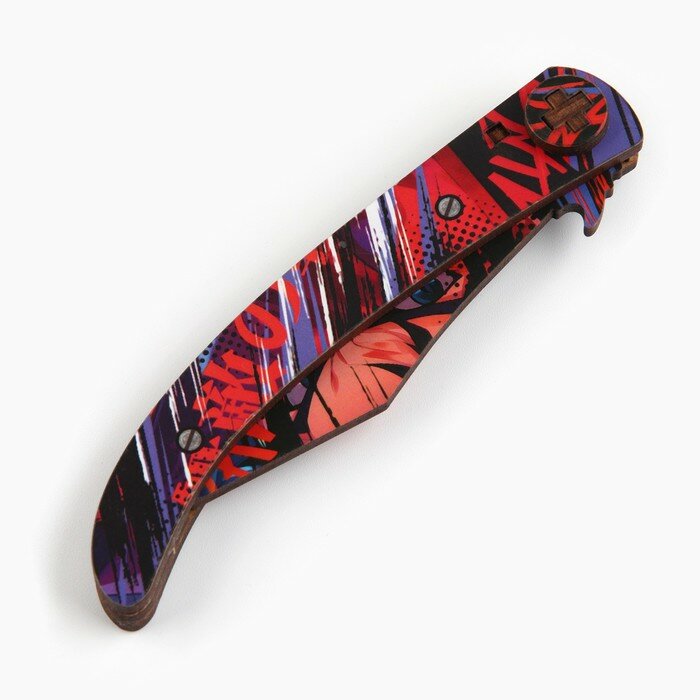 Сувенир деревянный нож наваха «Аниме комикс», 22 см