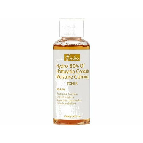 Тонер с экстрактом хауттюйнии thinkco Hydro 80% Of Houttuynia Cordata Moisture Calming Toner крем для лица с экстрактом хауттюйнии thinkco hydro 80% of houttuynia cordata moisture calming cream 50 мл