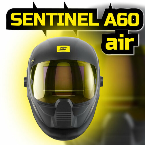 Сварочная маска Esab Sentinel A60 Air для блока подачи оголовье esab headgear a50 air