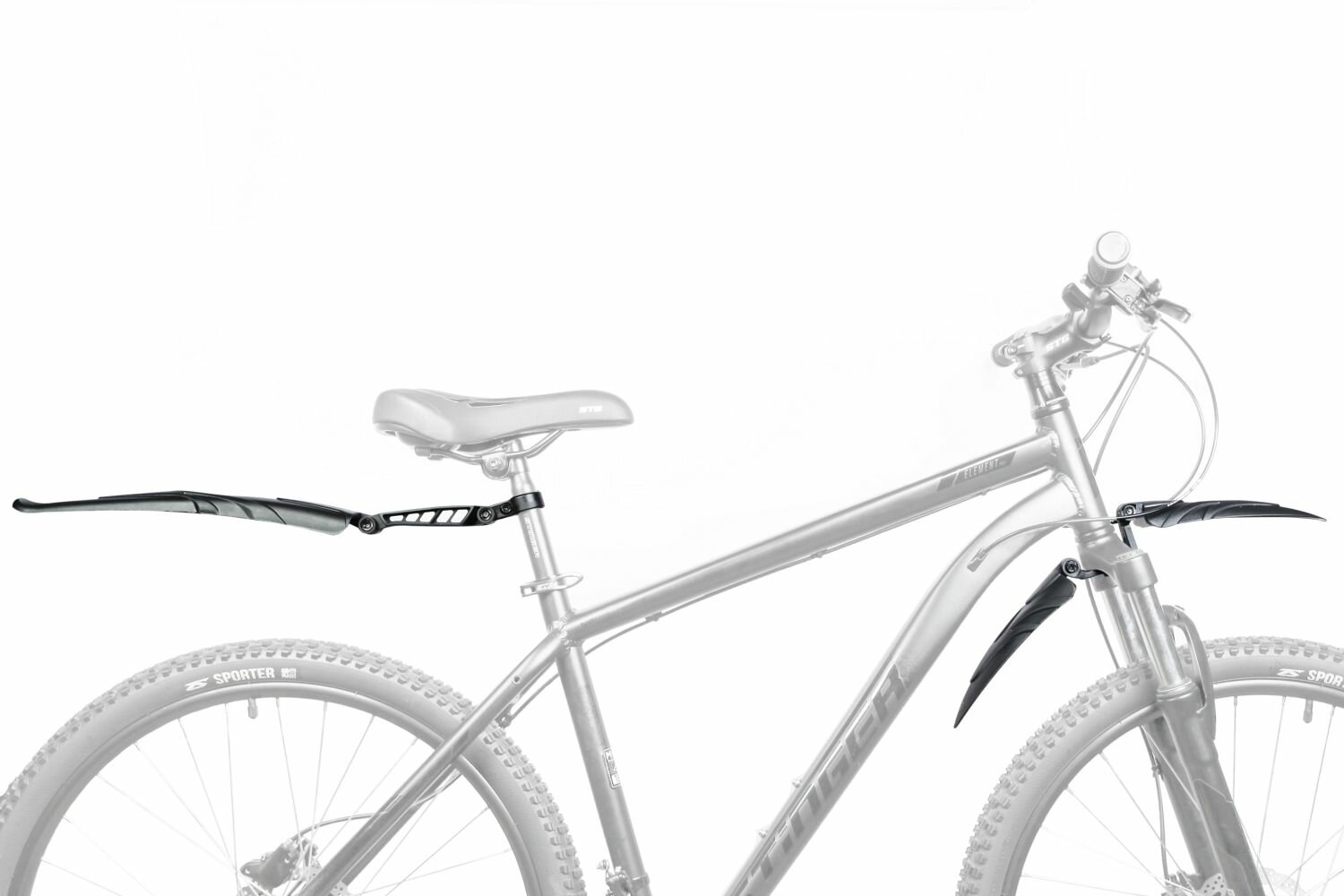 Комплект велосипедных крыльев STG GH-321F/R, 16-20 - фото №4