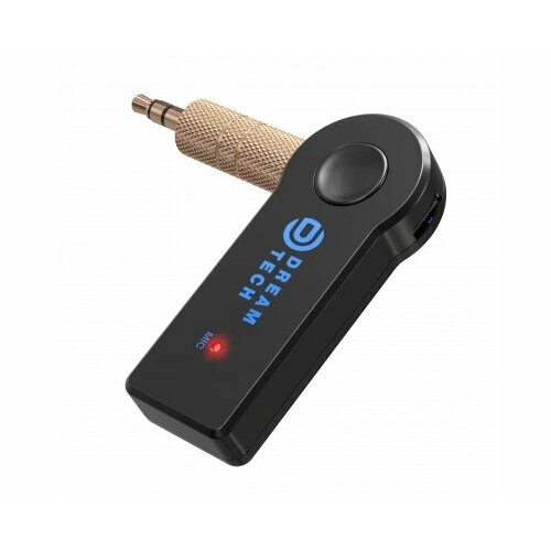 автомобильный музыкальный приемник car aux bluetooth music receiver черный Ресивер BLUETOOTH B01 (AUX, Mic, MicroUSB) BLACK DREAM