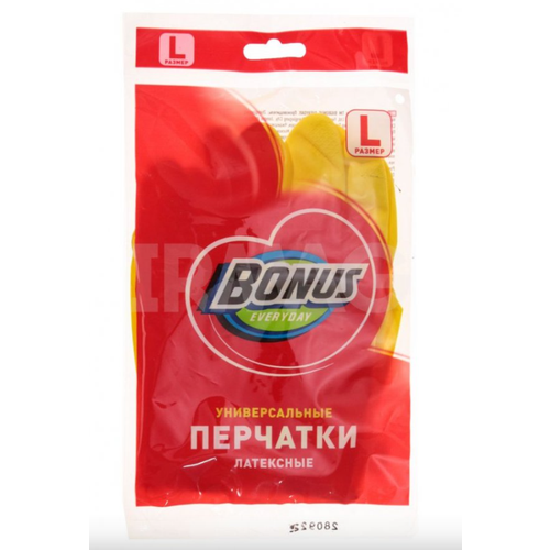 Перчатки латексные универсальные Bonus L 503₽
