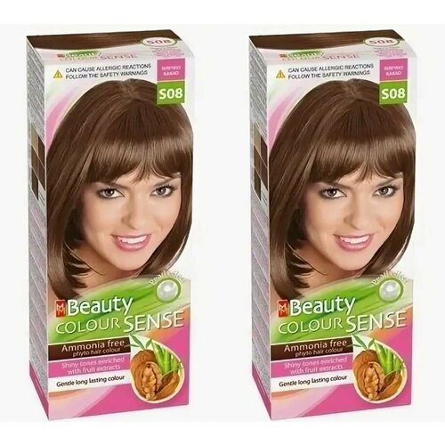 MISS MAGIC Краска для волос MM Beauty Color Sense тон S08 Молочный шоколад 2 шт 779₽