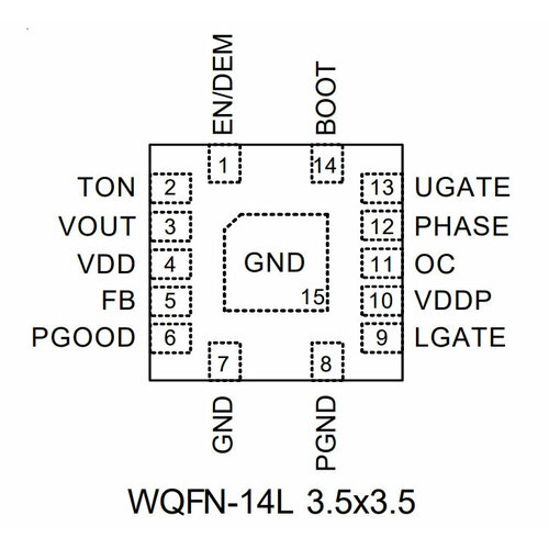Микросхема RT8202BGQW AO=