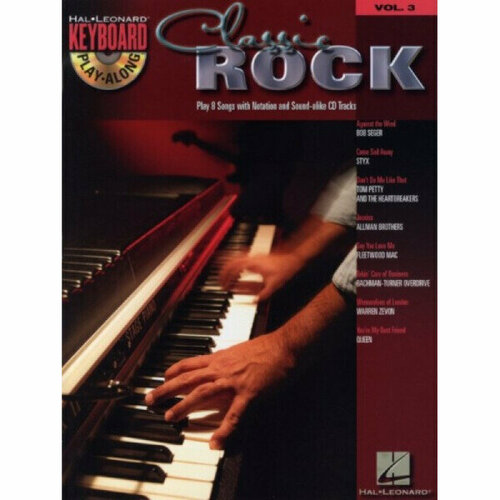 Песенный сборник Musicsales Keyboard Play-Along Volume 3: Classic Rock