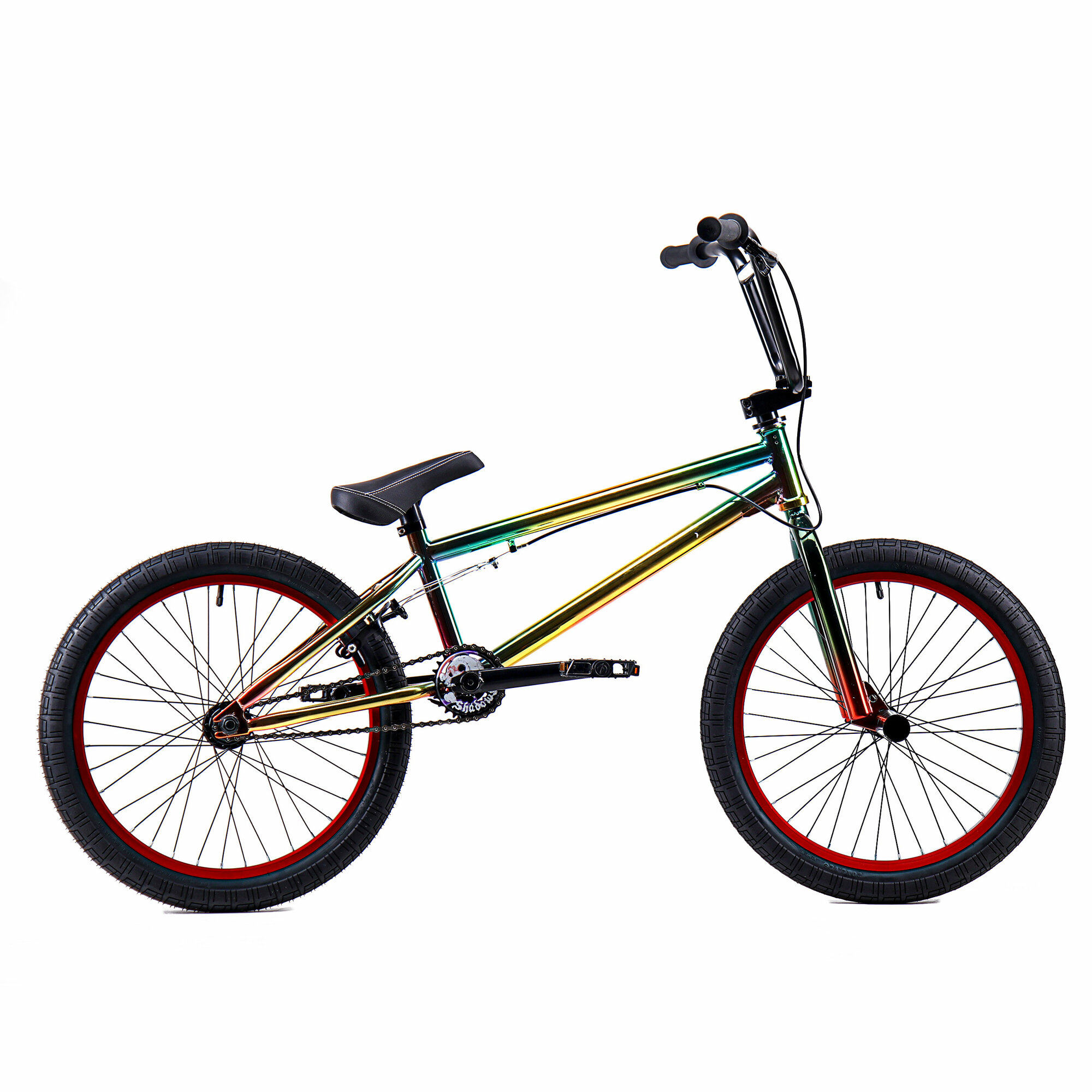 BMX 20" дюймов COMIRON Chameleon. Велосипед Трюковый. Цвет- Chameleon. Season-2024