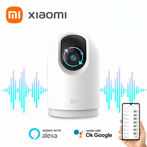 ip камера поворотная xiaomi smart camera c200 mjsxj14cm с разрешением 1920 x 1080 p глобальная версия IP Камера поворотная Xiaomi Mi 360 Home Security Camera 2K Pro (MJSXJ06CM) с разрешением 2304 × 1296р p, Глобальная версия