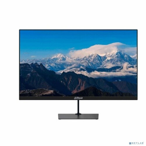 DAHUA Монитор Dahua DHI-LM24-C200 238 169 FullHD 1920x1080 ЖК-монитор с ультратонкой рамкой и регулировкой наклона 75Гц VA светодиодная подсветка 1 VGA 1 HDMI 1 Аудиовыход чёрный 13872₽