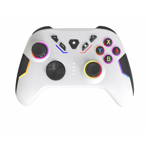 Беспроводной RGB Геймпад WOOT для Nintendo SwitchPS3PS4PCAndroidiOS Bluetooth белый 350000₽
