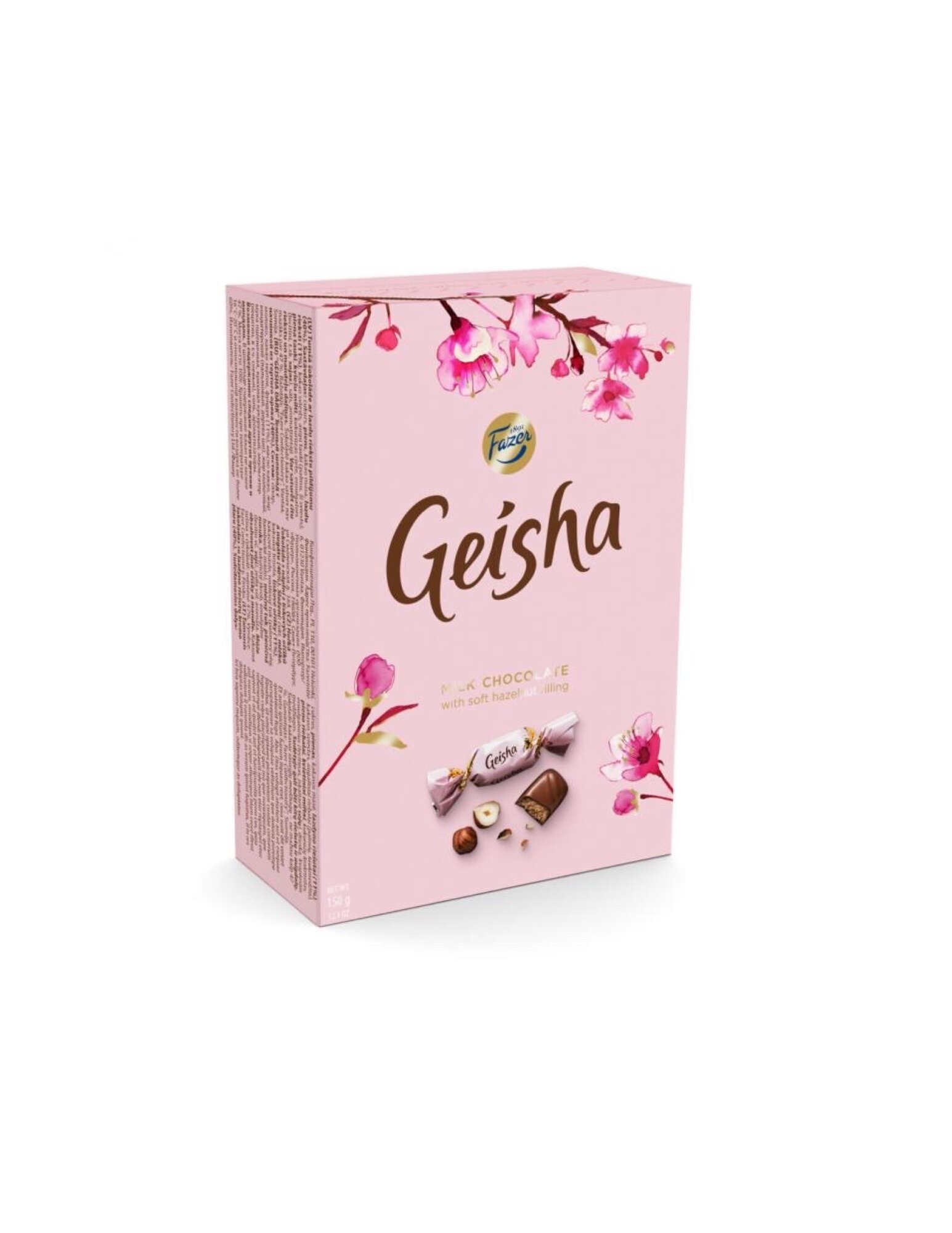 Конфеты Geisha из молочного шоколада с начинкой из ореховой нуги 150 гр