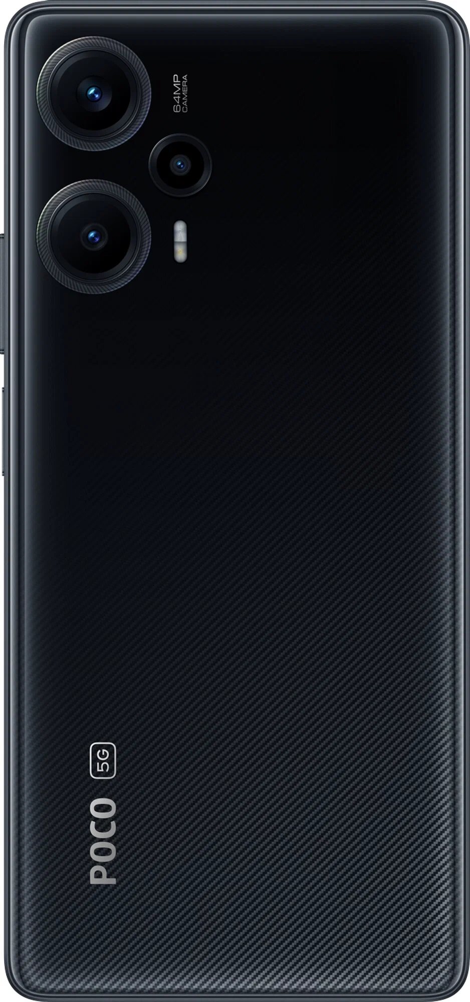 Смартфон Xiaomi POCO F5 12/256 ГБ Global, Dual nano SIM, черный — фото 1