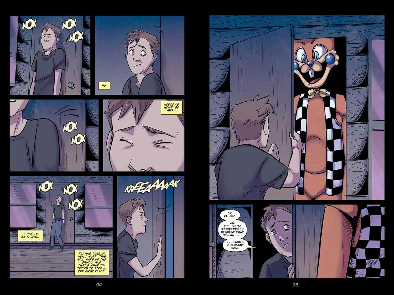Five Nights at Freddy's Fazbear Frights Graphic Novel 3 Пять ночей у Фредди Ужасы Фазбера Графический роман 3 / Книги на английском языке - фото №4