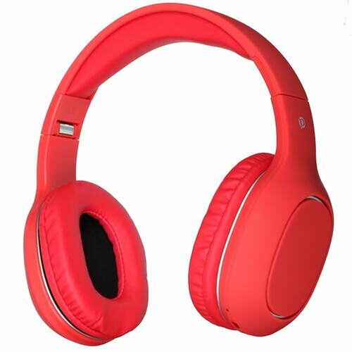 Беспроводныепроводные наушники PERO BH04 красный 5250₽