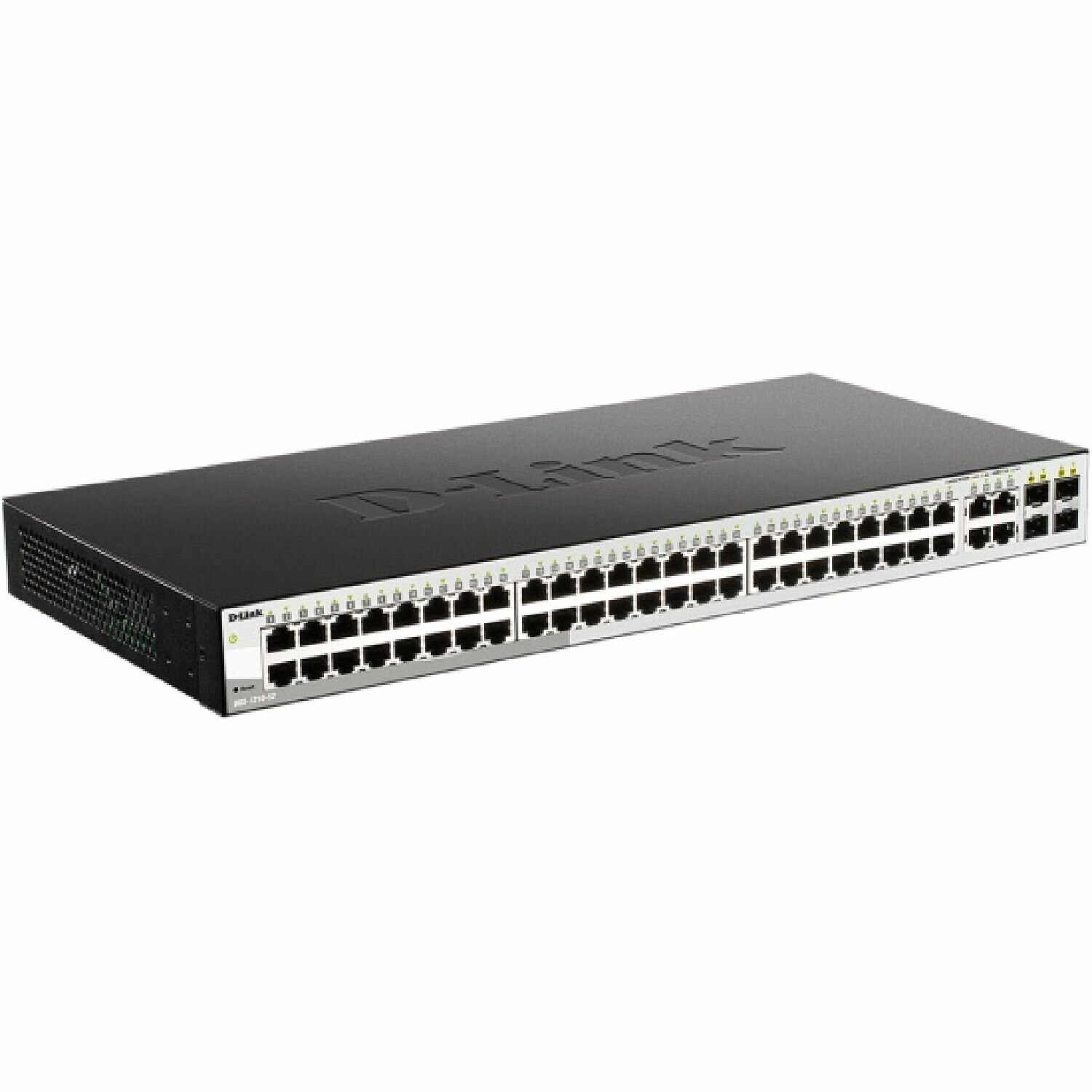 Коммутатор D-Link DGS-1210-52/F Smart L2 Switch 48х1000Base-T 4хCombo 1000Base-T/SFP Compact CLI