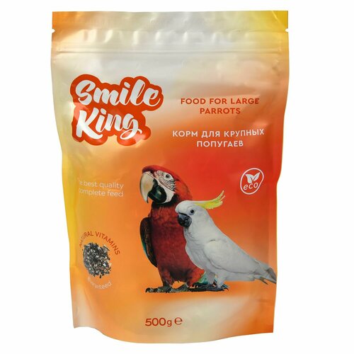 медовый бальзам тонизирующий кедровый орех шиповник чабрец пижма в пластиковой бутылке 250 мл Корм для крупного попугая Smile King пакет 500 г