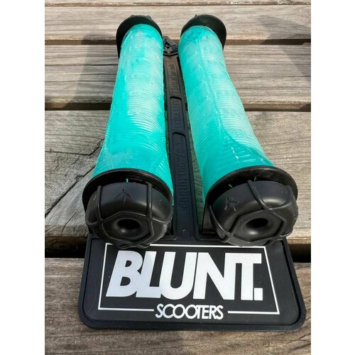 Мягкие грипсы Blunt Smoke Teal для BMX, самоката 160мм грипсы blunt hand grip smoke green