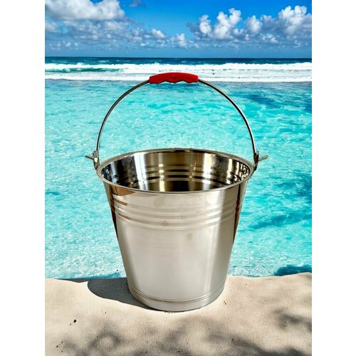 Ведро 12 л. нержавеющая сталь