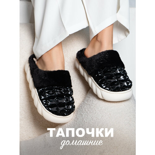 фото Тапочки glamuriki, размер 42-43, серый