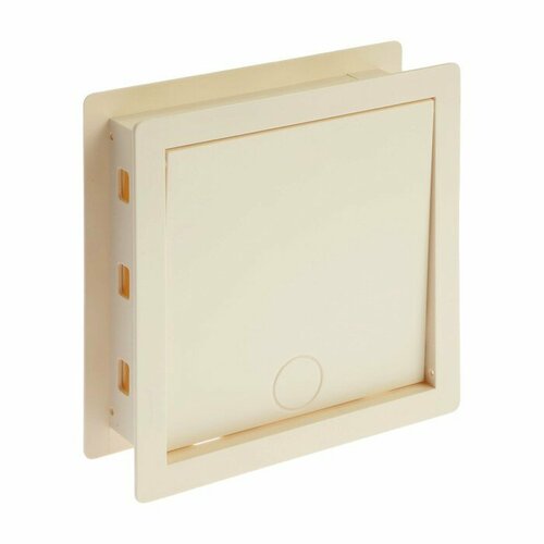 Дверца для кошек виенто Котоход 150 х 150 мм проем 40 мм слоновая кость 817₽