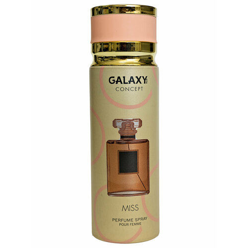 Дезодорант Galaxy Concept Miss парфюмированный женский 200мл