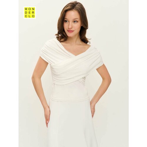 фото Топ wonderclo top2306roxy/, размер 46-48, белый