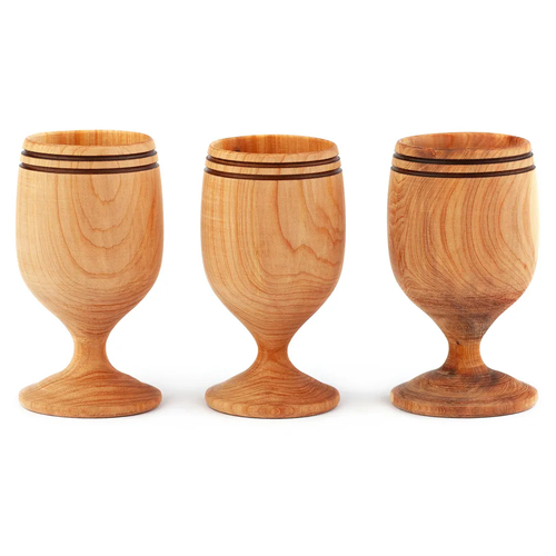 Рюмки из можжевельника 3 штуки по 25мл 1650₽