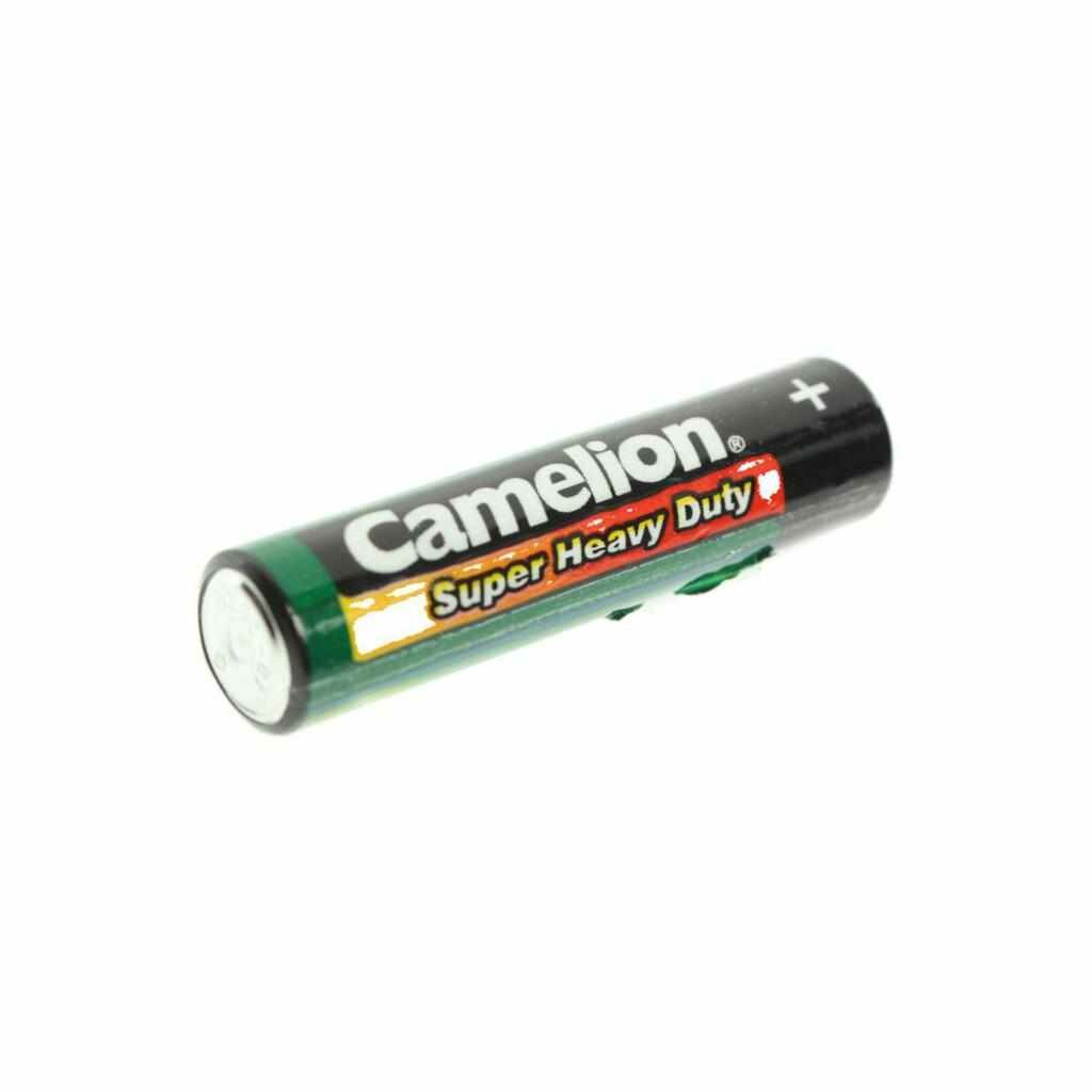 Батарейка AAA R03 1.5V блистер 4шт. (цена за 1шт.) Saline, R03P-BP4G, CAMELION