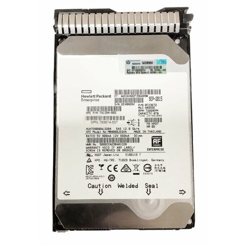 Жесткий диск HP N9X13A 8Tb 7200 SAS 3,5 HDD