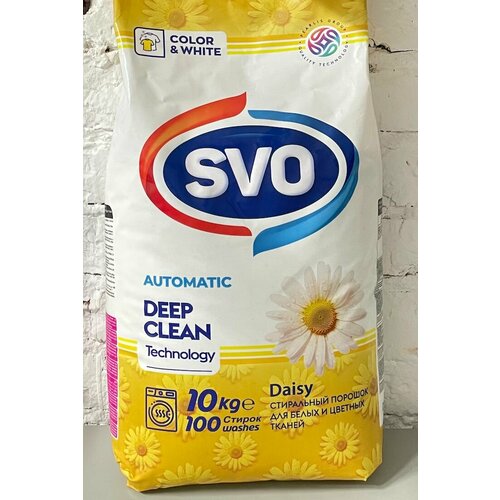 Стиральный порошок COLOR SVO Daisy Wheel 10кг 100 стирок 2550₽