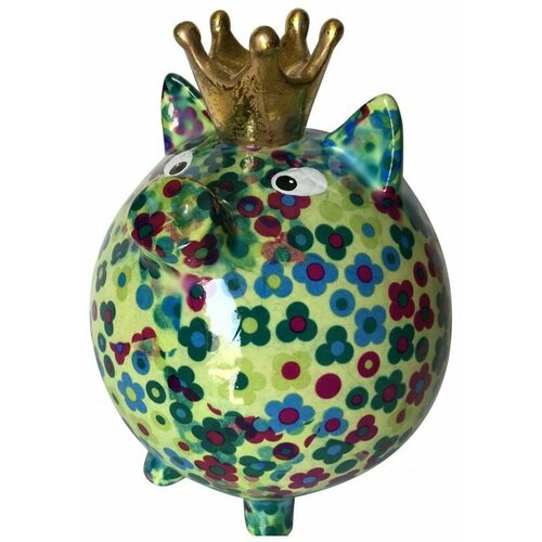 Свинья Бэтти большая зелёная с цветками 5500₽