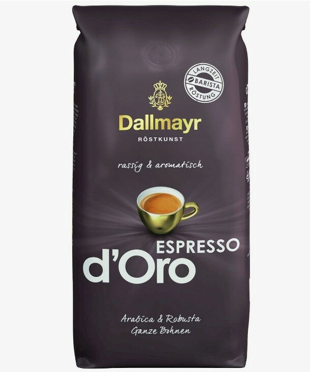 Кофе в зернах Dallmayr Espresso d'Oro, 1 кг