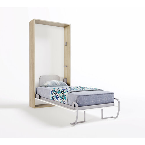 Шкаф кровать-трансформер со складным изголовьем Ergoroom Летто 900 Лайт Сканд