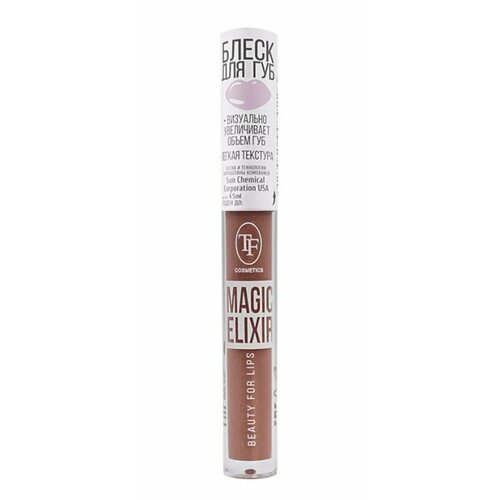 TF cosmetics Блеск для губ Magic Elexir, тон 013 Шоколадно-розовый, 1 шт. глиттерный стойкий блеск для губ unicorn magic