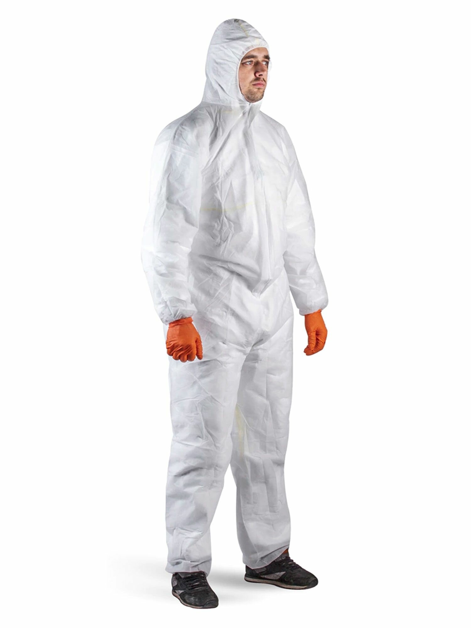 фото Комбинезон защитный Jeta Safety JPC100 рост 176 L (48-50 L / Полипропилен - 100%, плотность 40 г/м2)