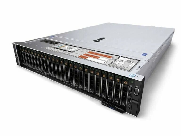 Сервер Dell R740xd 24SFF Intel Xeon Gold 6240/RAM 8*64Gb/SAS 24*1.92Tb