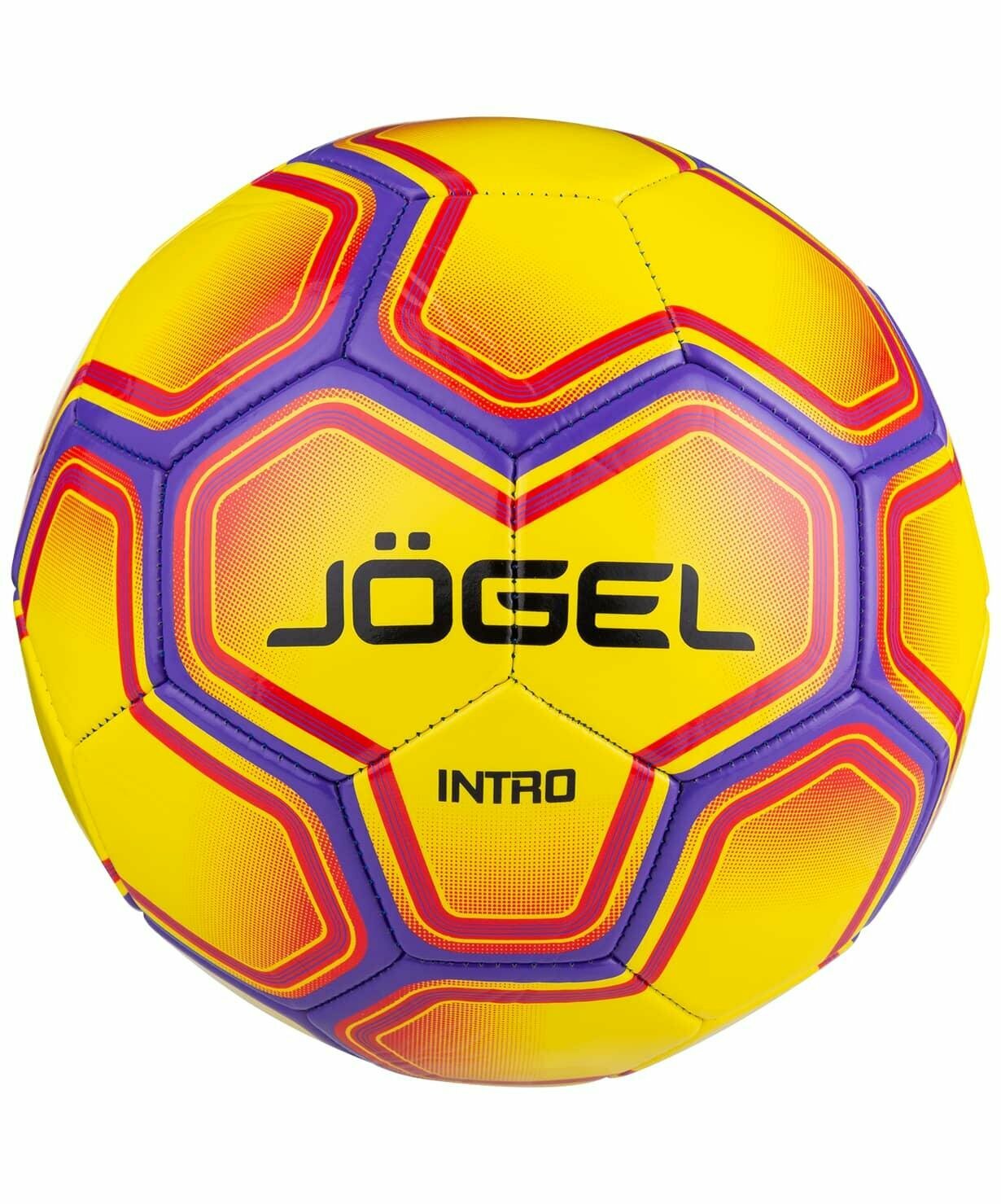 Мяч футбольный J? gel Intro №5, желтый (BC20) 1/30, УТ-00017588