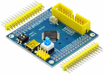 Отладочная плата на STM32F103RET6 (ARM Cortex-M3 32-bit RISC)