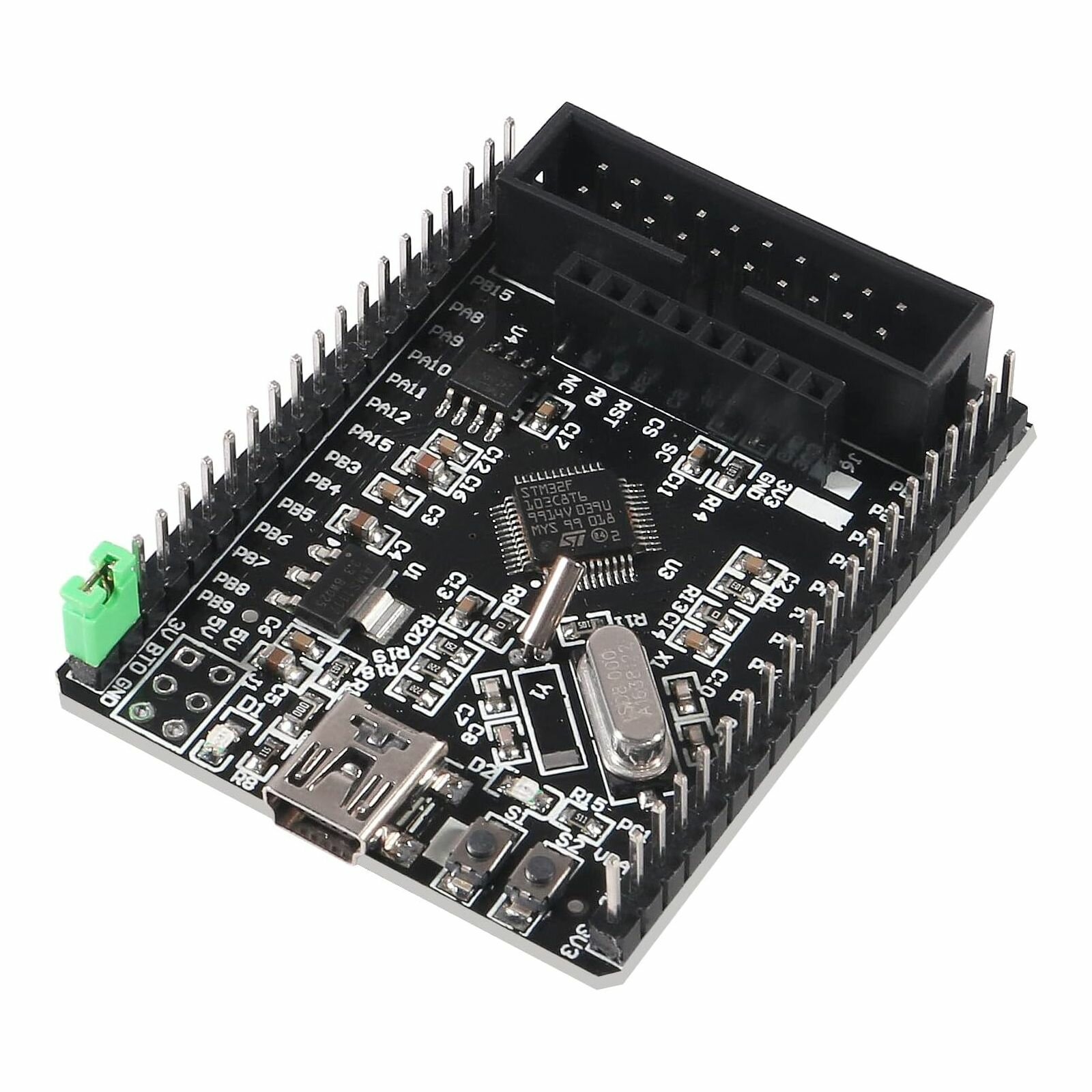 Отладочная плата STM32 Smart V2.0 на STM32F103C8T6 (ARM Cortex-M3 32-bit RISC) (5 штук)