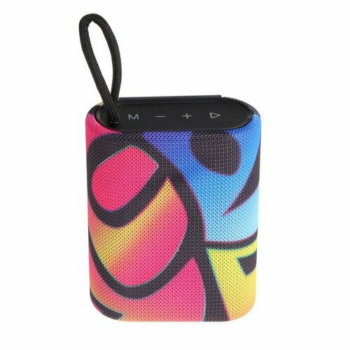 Портативная колонка Perfeo BANG PF_D0043 5 Вт 1200 мАч microSD USB AUX FM граффити 950 4000000₽