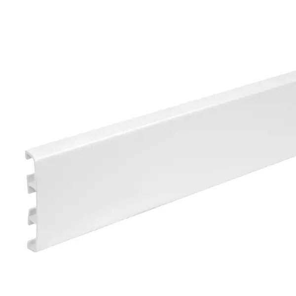 Нащельник на клипсах 55x10x1500 мм белый