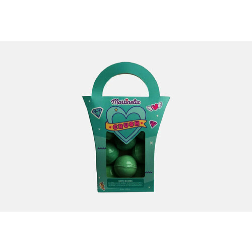 Набор бомбочек Martinelia, Crush Bath Bombs Pack (green) 8мл