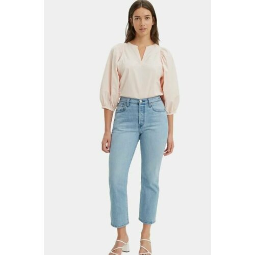 Джинсы зауженные Levi's, размер W30/L28, голубой