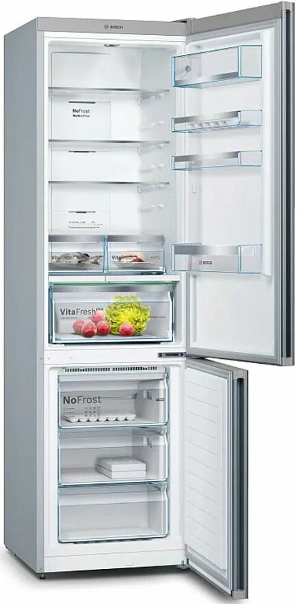 Холодильник Bosch KGN39LB30U, двухкамерный, No frost, черный