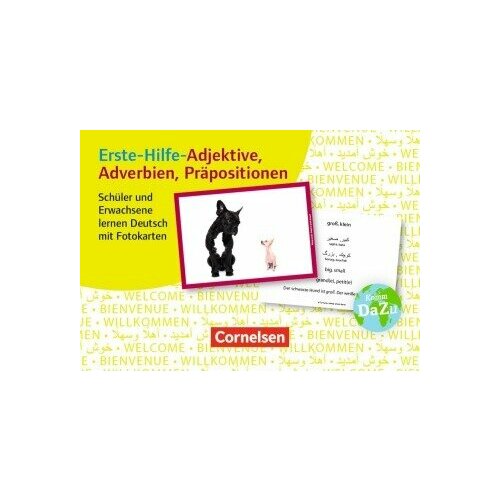 Fotokarten Erste-Hilfe- Adjektive 100 St.