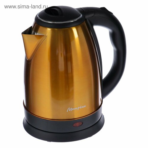 Чайник электрический MA-002 металл 18 л 1500 Вт жёлтый 197400₽