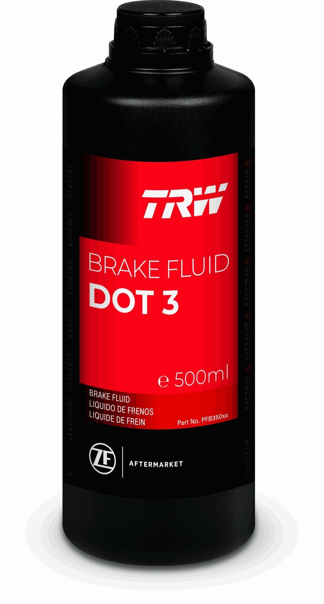 Жидкость тормозная DOT3 (0.5L) PFB350SE trw 1шт