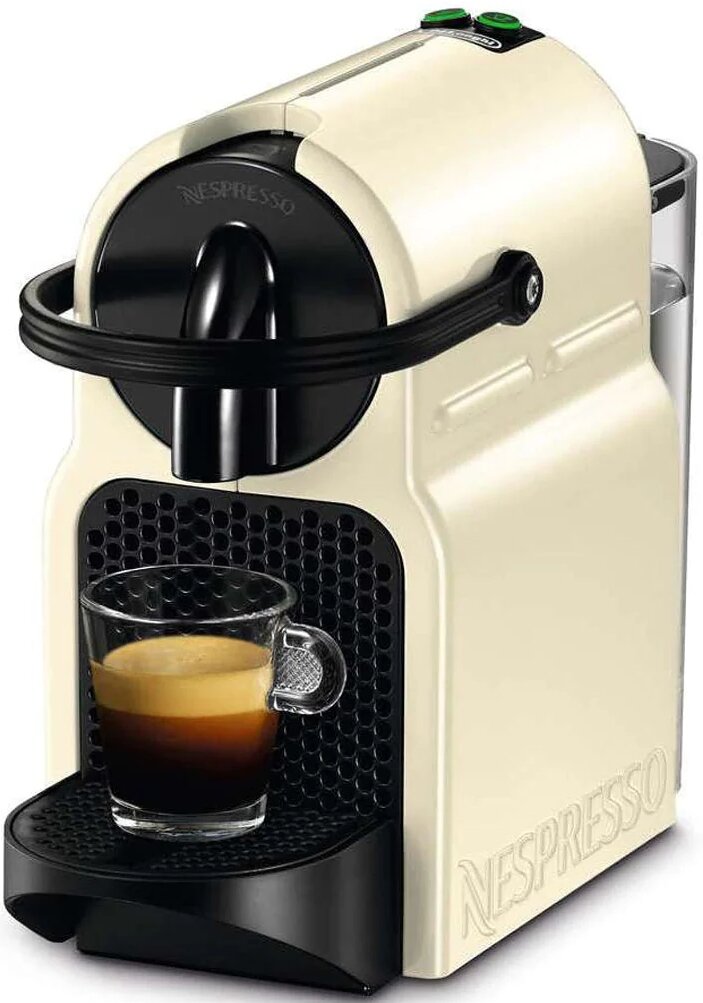 Кофемашина Delonghi Nespresso EN80. CW бежевый/черный