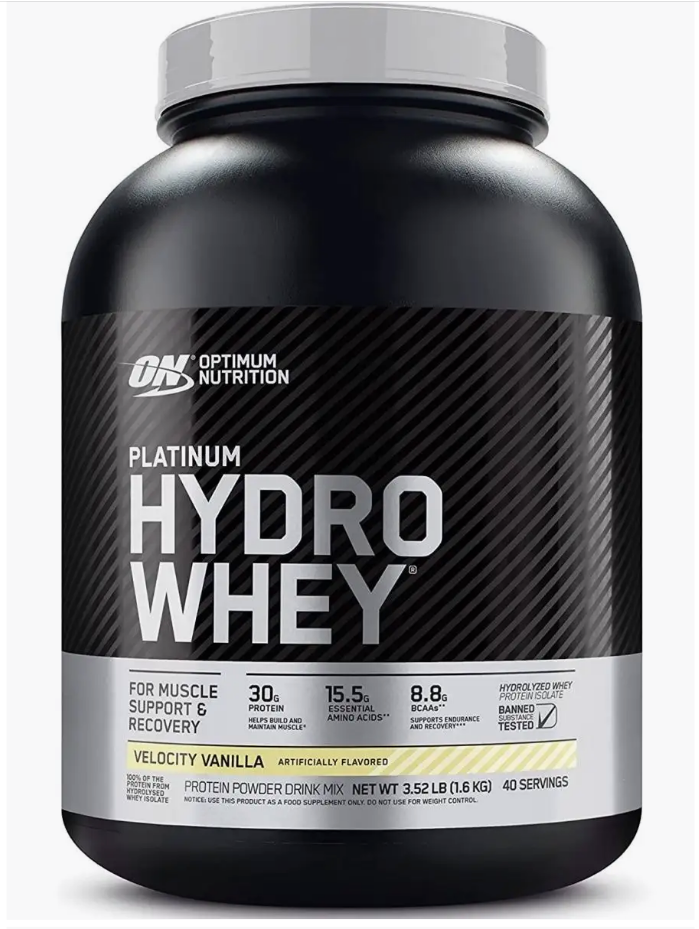 Протеин для спорсменов Optimum Nutrition Platinum HydroWhey 3,5 lb Velocity Vanilla