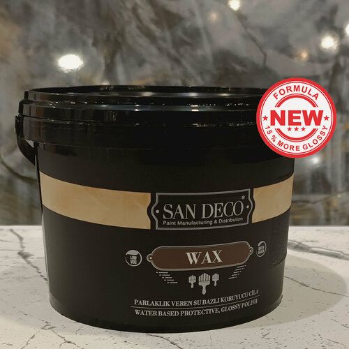 Изображение товара Воск для венецианской штукатурки SAN DECO WAX, 0,5кг, высоко глянцевый, для сухих помещений